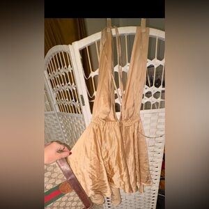 Sisters the Label gold mini dress 
*wear many ways*